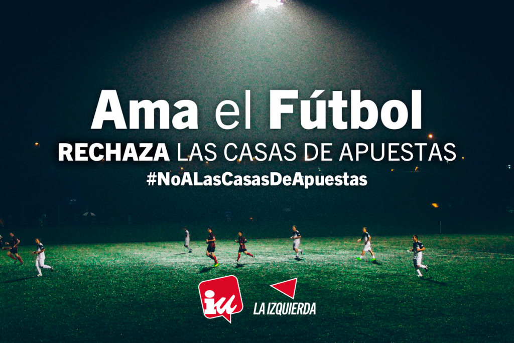 Ama el fútbol rechaza las casas de apuestas