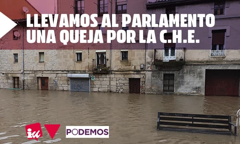 CHE en las crecidas del Ebro