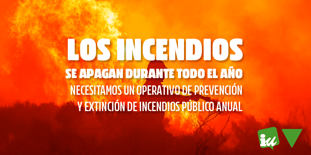 Cambiar políticas de incendios en CyL