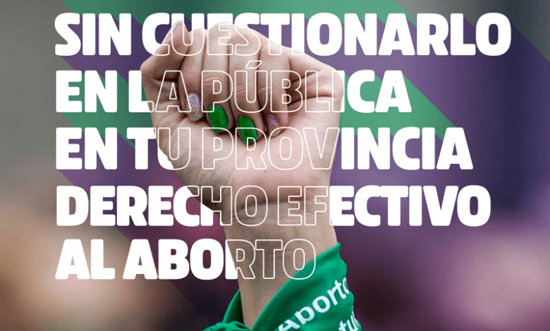 Por el derecho efectivo al aborto en CyL